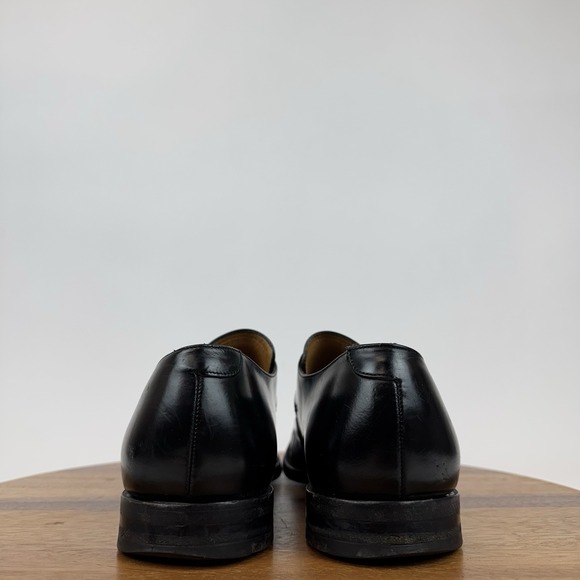 Mens Church's England Black Leather Monk Strap Dress Shoes Oxfords Size 11.5‎ F - Picture 4 of 9